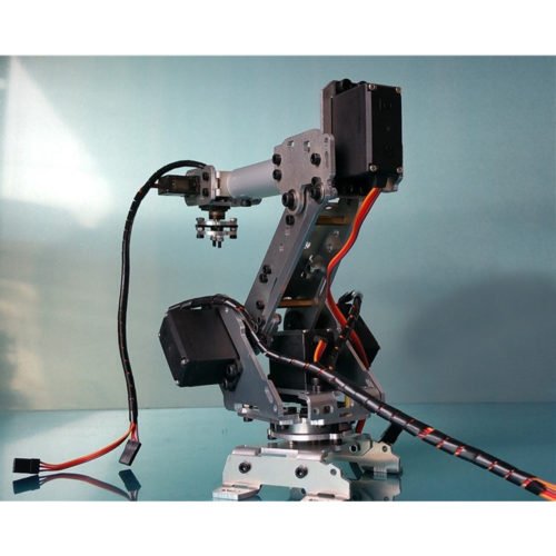 6DOF Mechanical Robot Arm Claw With Servos For Robotics Arduino DIY Kit 4