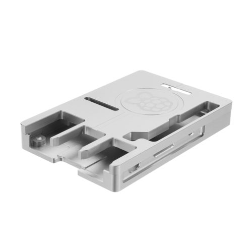 Ultra-thin Aluminum Alloy CNC Case Portable Box Support GPIO Ribbon Cable For Raspberry Pi 3 Model B+(Plus) 8
