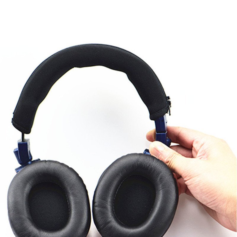 LEORY Replacement 1 Pair Earpads + Headband Cover For Audio-Technica ATH-M50X M30X M40X Headphone 1