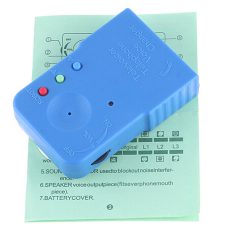 9V Wireless Mini Multi Handheld Voice Changer Digitizer Microphone Disguiser Synthesizer 8 Kinds Mode Built In Microphone And Speaker