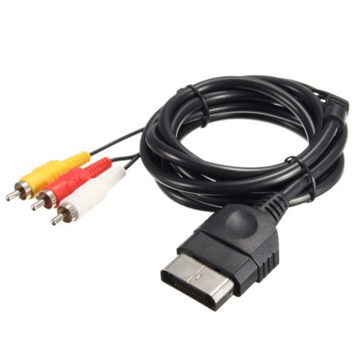 1.8m 6ft Composite AV Audio Video Cable Component Cord RCA for XBOX Classic One 3