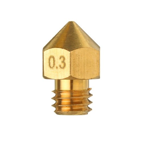 TRONXY® 0.2mm/0.3mm/0.4mm/0.5mm MK8 Copper Extruder Nozzle For 3D Printer Parts 7