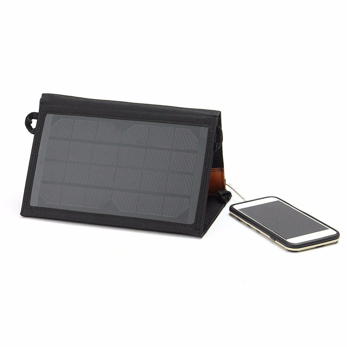 7W 5V 1.4A Foldable USB Output Solar Panel Power Bank Solar Charger 3 7W 5V 1.4A Foldable USB Output Solar Panel Power Bank Solar Charger - Image 3