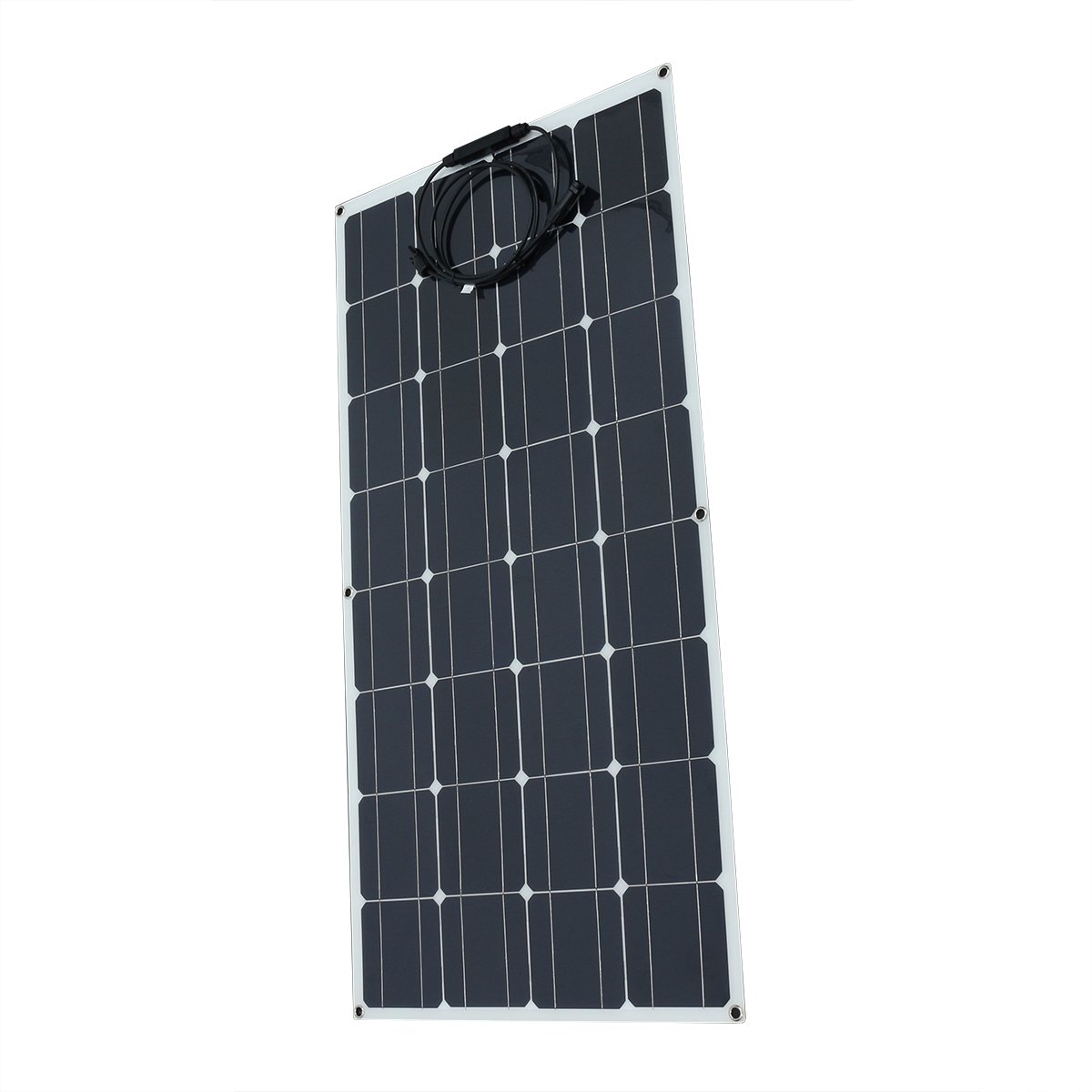 Flexible Solar Panel | Front Junction Box | Sunpower Monocrystalline | Crocodile Clip 4 Flexible Solar Panel | Front Junction Box | Sunpower Monocrystalline | Crocodile Clip - Image 4