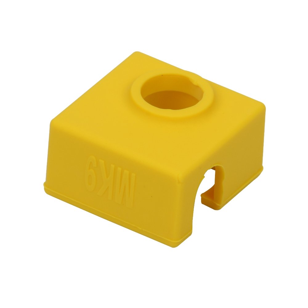 MK9 Silicone Protective Case for Heating Aluminum Block 3D Printer Part Hotend 2 MK9 Silicone Protective Case for Heating Aluminum Block 3D Printer Part Hotend - Image 2