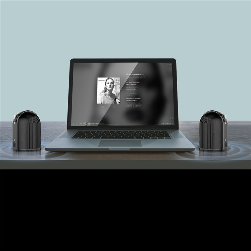 Ovevo D20 TWS Magnetic Bluetooth Speaker 20W Dual Speakers Stereo Portable Speaker 3 Ovevo D20 TWS Magnetic Bluetooth Speaker 20W Dual Speakers Stereo Portable Speaker - Image 3