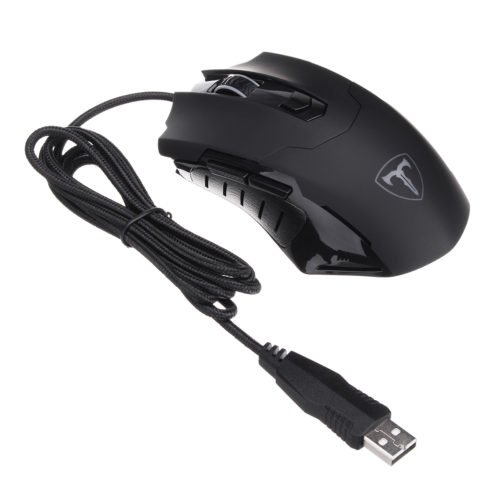 RGB Backlight Gaming Mouse 2400DPI Adjustable 7 Buttons USB Wired Mice Optical Mouse 11