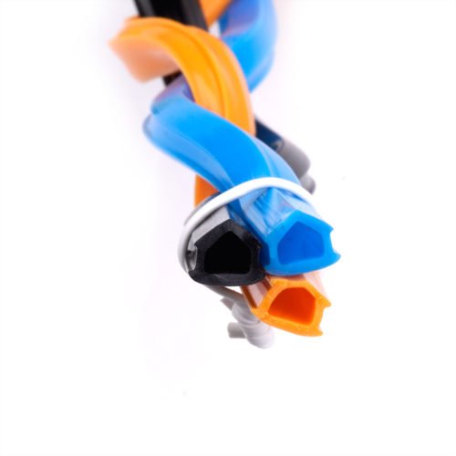1Meter Black/Orange/Blue 2020 Aluminum Profile Slot Cover/Panel Holder for 3D Printer 9