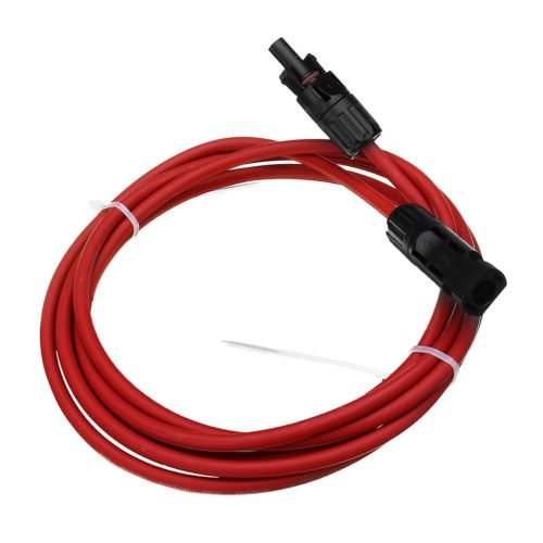3M AWG12 Black or Red MC4 Connector Solar Panel Extension Cable Wire 6