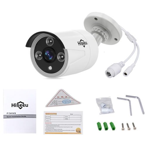 Hiseeu HB612 1080P 2.0MP POE Mini Bullet IP Camera ONVIF P2P IP66 Waterproof Outdoor IR CUT Night Vision Cam 6