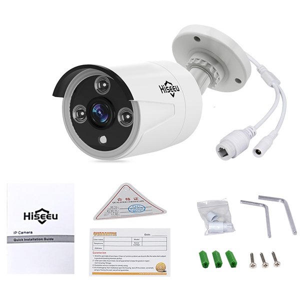Hiseeu HB612 1080P 2.0MP POE Mini Bullet IP Camera ONVIF P2P IP66 Waterproof Outdoor IR CUT Night Vision Cam 6 Hiseeu HB612 1080P 2.0MP POE Mini Bullet IP Camera ONVIF P2P IP66 Waterproof Outdoor IR CUT Night Vision Cam - Image 6