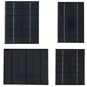 2W/3.5W/4.2W/5.2W 6V Mini Solar Panel With USB Interface For Mobile Charging