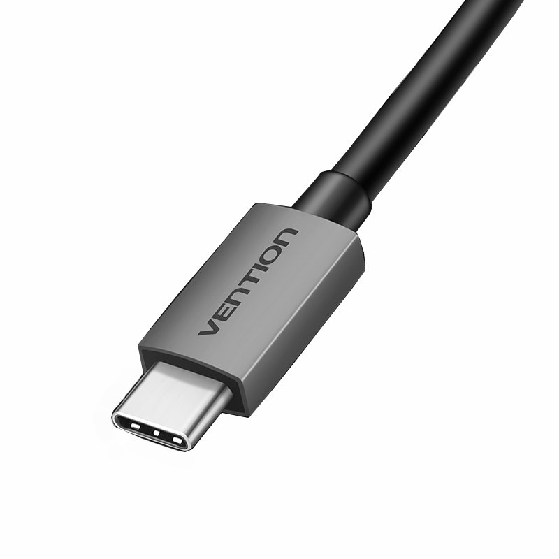 Vention CGKHA USB C to HDMI 4K VGA 1080P 60Hz Male Type-c to VGA HDMI Convertor for TV Projector Hub 4 Vention CGKHA USB C to HDMI 4K VGA 1080P 60Hz Male Type-c to VGA HDMI Convertor for TV Projector Hub - Image 4