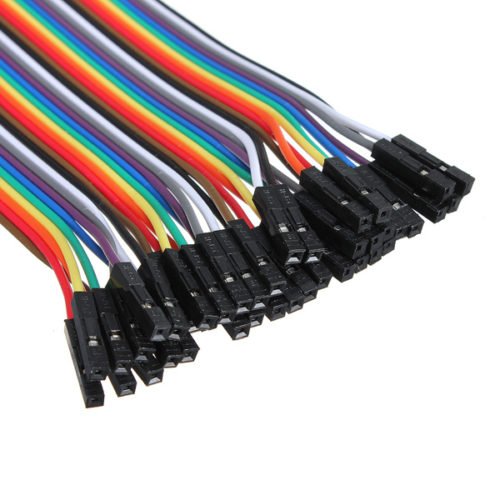 40pcs 20cm Male To Female Jumper Cable Dupont Wire For Arduino 7