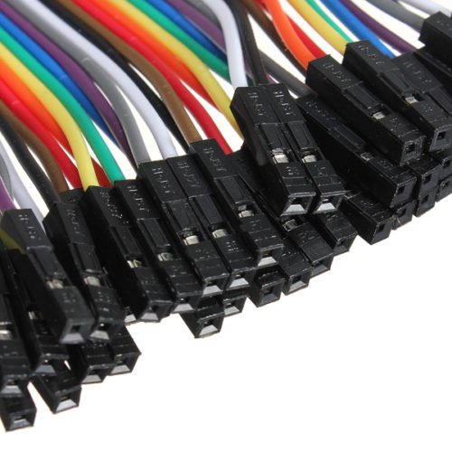 40pcs 20cm Male To Female Jumper Cable Dupont Wire For Arduino 6