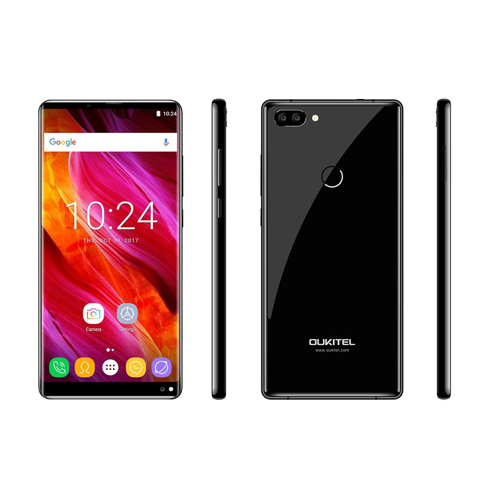 Oukitel MIX 2 4G Phablet Android 7.0 5.99 inch MTK6757V Octa Core 2.39GHz 6GB RAM 64GB ROM 16.0MP + 0.3MP Rear Camera Touch Sensor 3 Oukitel MIX 2 4G Phablet Android 7.0 5.99 inch MTK6757V Octa Core 2.39GHz 6GB RAM 64GB ROM 16.0MP + 0.3MP Rear Camera Touch Sensor - Image 3