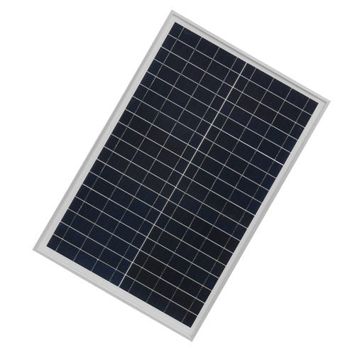 Elfeland P-25 25W 18V Black/Silver 525*350*25mm Monocrystalline Silicon Solar Panel With Junction Box 3