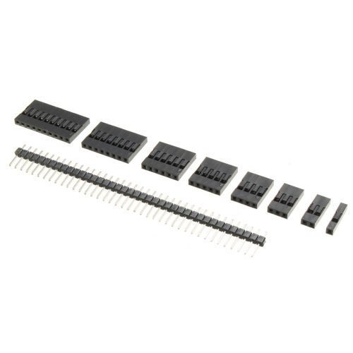 Geekcreit® 1450pcs 2.54mm Male Female Dupont Wire Jumper With Pin Header Connector Housing Kit 7