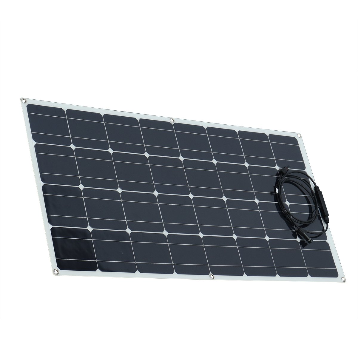 Flexible Solar Panel | Front Junction Box | Sunpower Monocrystalline | Crocodile Clip 5 Flexible Solar Panel | Front Junction Box | Sunpower Monocrystalline | Crocodile Clip - Image 5