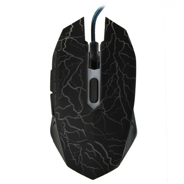 7 LED Colorful Optical 2400DPI 6 Buttons USB Wired Gaming Mouse 4 7 LED Colorful Optical 2400DPI 6 Buttons USB Wired Gaming Mouse - Image 4