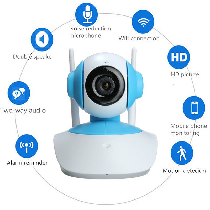Wireless WiFi 720P HD Network CCTV HOME Security IP Camera 8 Wireless WiFi 720P HD Network CCTV HOME Security IP Camera - Image 8
