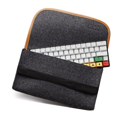 Felt Keyboard Storage Bag Dustproof Carrying Bag for 61 87 104 Key Mechanical Keyboard 2