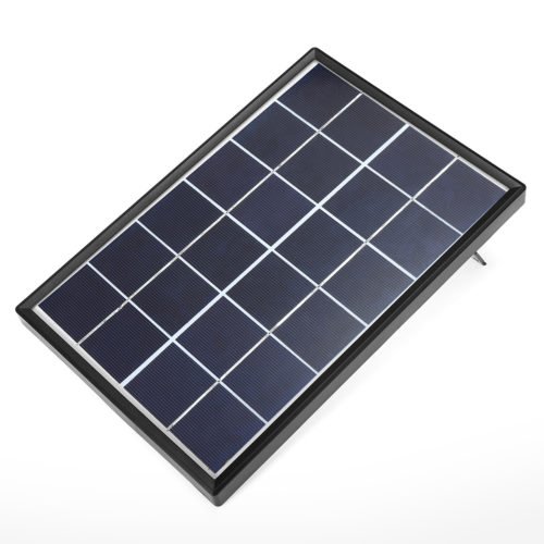 6W 6V 266*175*17mm Polysilicon Solar Panel with Cable & Border 3