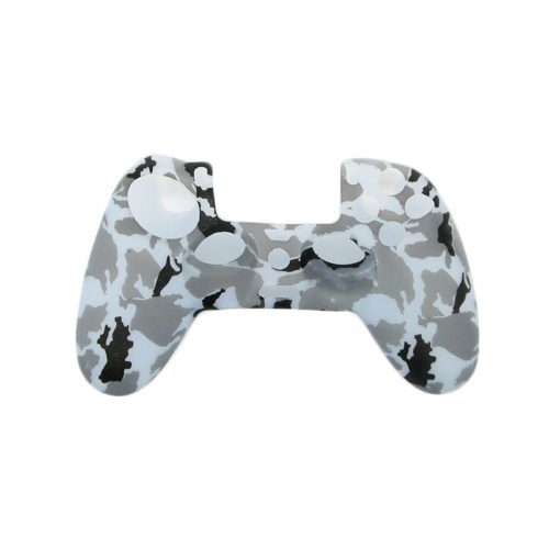 Camouflage Army Soft Silicone Gel Skin Protective Cover Case for PlayStation 4 PS4 Game Controller 28