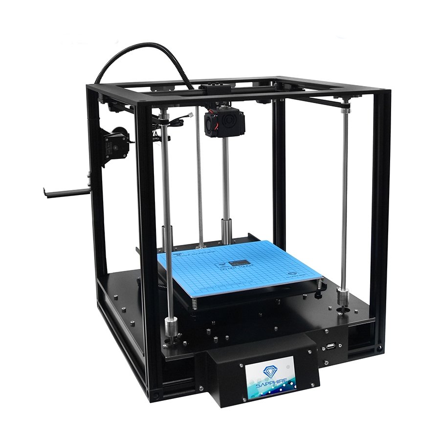 Two Trees® SAPPHIRE-S Corexy Structure Aluminium DIY 3D Printer 200*200*200mm Printing Size With Lerdge-X Mainboard/Auto-leveling/Power Resume Functio 1
