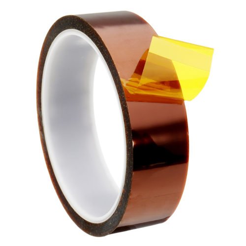 5mm/10mm/15mm/20mm/25mm/30mm High Temperature Polyimide Film Heat Resistant Tape For 3D Printer 6
