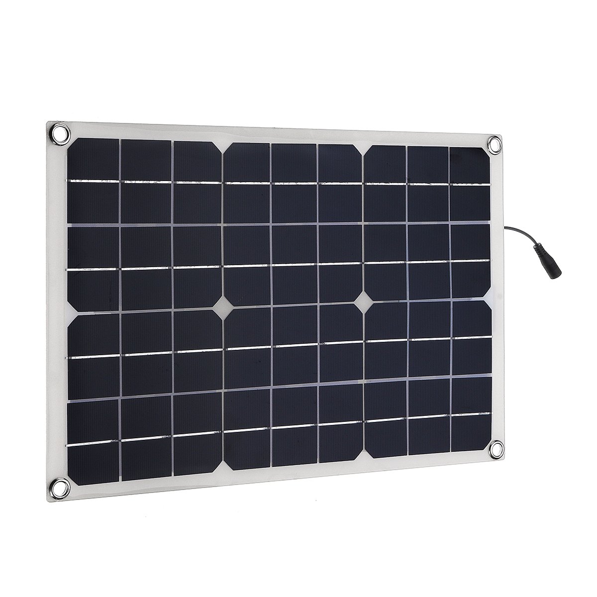 20W 5V USB Output Monocrystalline Silicon Solar Panel Kit with Double USB Port/Crocodile Clip & Cigarette Lighter & Suction Cups 3 20W 5V USB Output Monocrystalline Silicon Solar Panel Kit with Double USB Port/Crocodile Clip & Cigarette Lighter & Suction Cups - Image 3