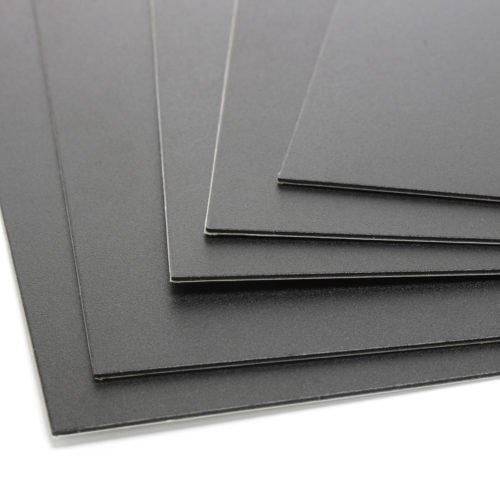 5PCS 300*300mm Black Square Scrub Surface Hot Bed Stick Sheet With Adhesive For 3D Printer 5
