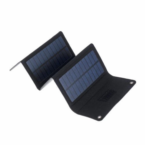 7W 5V Waterproof Foldable Mono-crystalline Silicon Solar Panel With LED Charging indicator & USB Interface 5