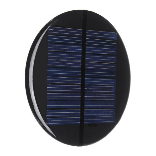 Φ80MM 6V 2W Round Style Polycrystalline Solar Panel Epoxy Board 4