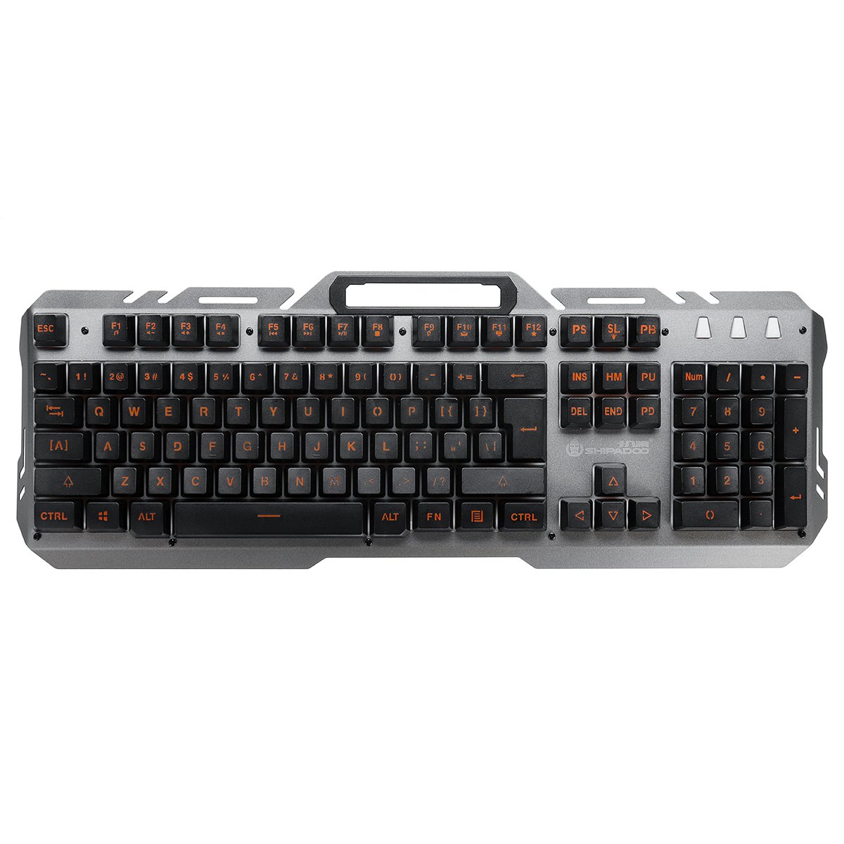 104 Key USB Wired Backlit Mechanical Handfeel Gaming Keyboard with Phone Support 2