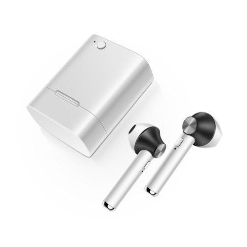 [True Wireless] TWS Dual Bluetooth Stereo Dynamic Earbuds Handsfree Sport Earphone With Charging Box 7