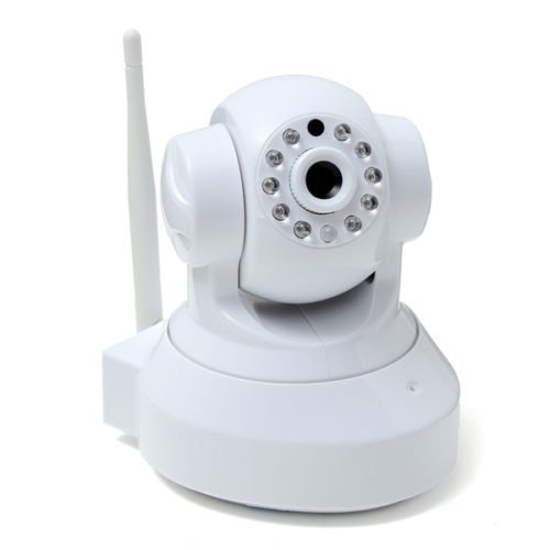 SUNLUXY 1.0 Megapixel 720P Wireless Network Webcam CCTV IP Security Camera with Two-way 4