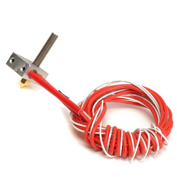 Geekcreit® Assembled Aluminum Heating Block Extruder Hot End For 3D Printer 1.75mm MK8 0.4mm Nozzle 5 Geekcreit® Assembled Aluminum Heating Block Extruder Hot End For 3D Printer 1.75mm MK8 0.4mm Nozzle - Image 5