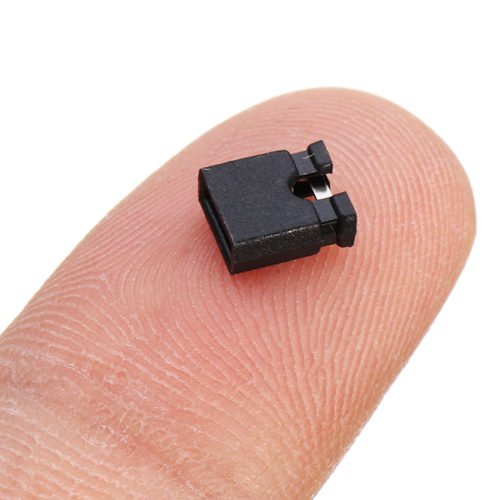 2000pcs 2.54mm Jumper Cap Short Circuit Cap Pin Connection Block 6