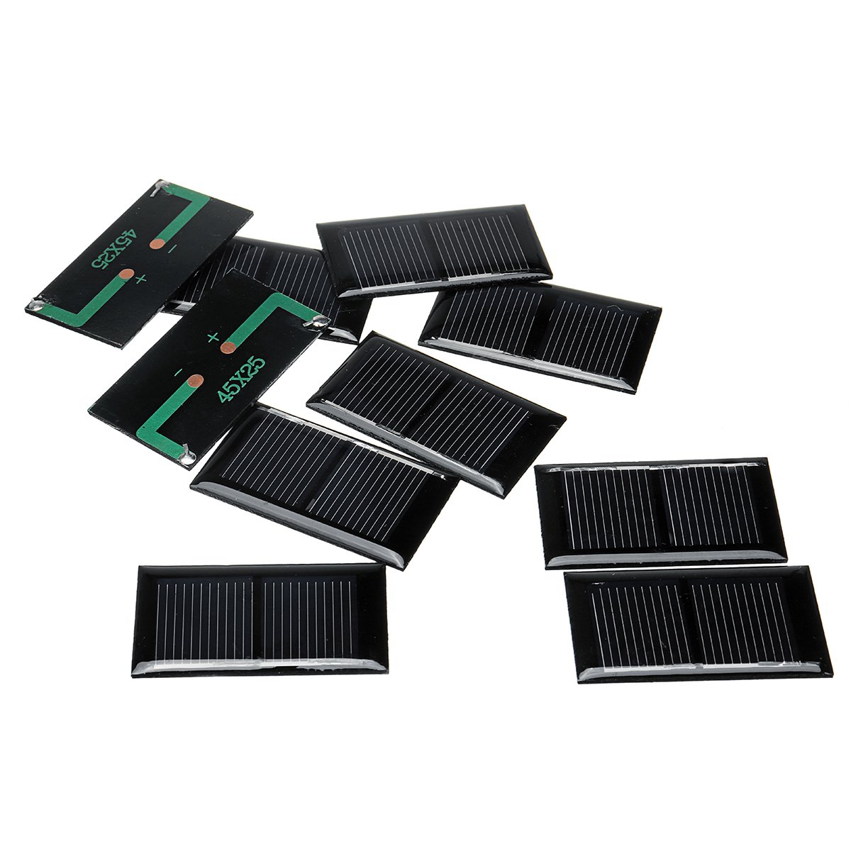 10Pcs Polysilicon Mini Solar Epoxy Panel 1V 125MA One Pcs 3 10Pcs Polysilicon Mini Solar Epoxy Panel 1V 125MA One Pcs - Image 3