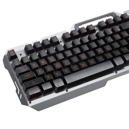104 Key USB Wired Backlit Mechanical Handfeel Gaming Keyboard with Phone Support 4