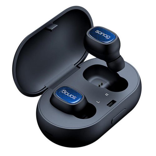 [Truly Wireless] Mini Dual Bluetooth Earphone Stereo IPX5 Waterproof Headphones With Charging Box 1