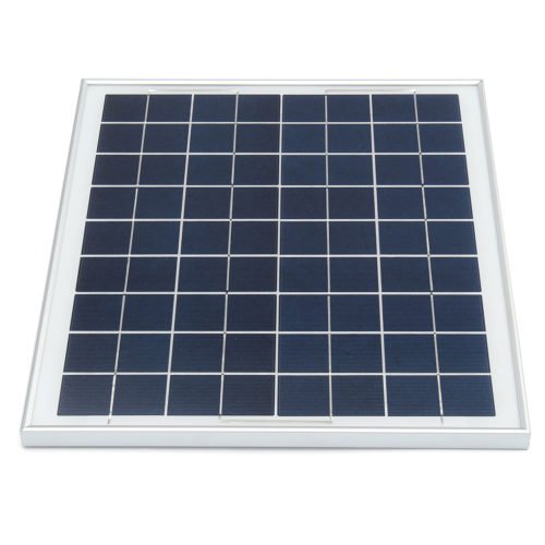 12V 10W Aluminum Alloy Frame Polycrystalline Solar Panel With Junction Box 3