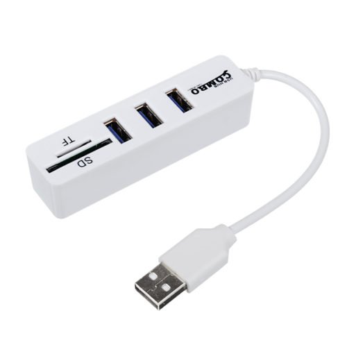 Combo HY-617 Mini USB 2.0 Hub with SD/TF Card Reader Function 3