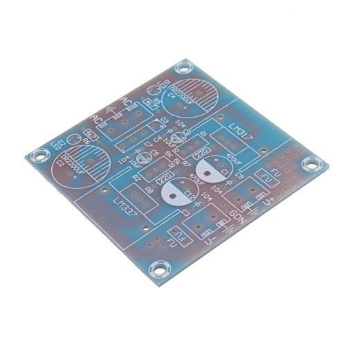 DIY LM317+LM337 Negative Dual Power Adjustable Kit Power Supply Module Board Electronic Component 9