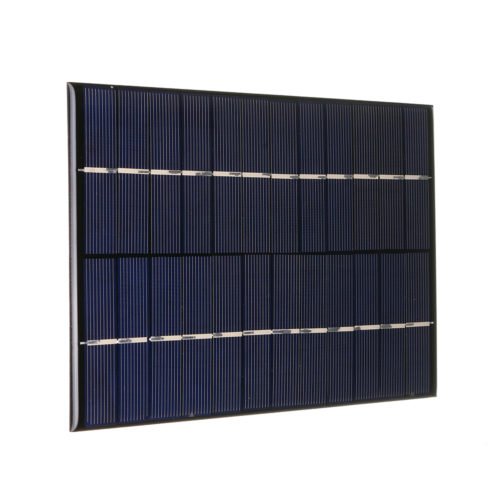 12V 4.2W 130*200mm Portable Polycrystalline Solar Panel 2