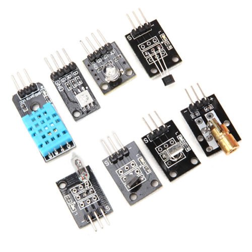 Geekcreit® 37 Sensor Module Kit With T Type GPIO Jumper Cable Breadboard For Raspberry Pi Plastic Bag Package 5