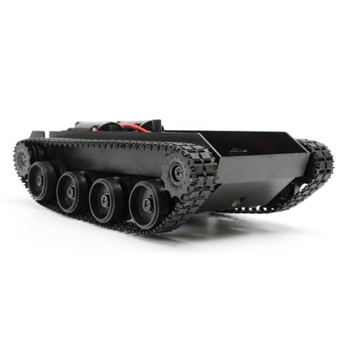 3V-7V DIY Light Shock Absorbed Smart Tank Robot Chassis Car Kit With 130 Motor For Arduino SCM 3