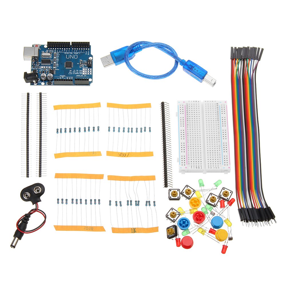 DIY Bread Board LED UNOR3 Basic Starter Learning Kit Starter Kits for Arduino 2