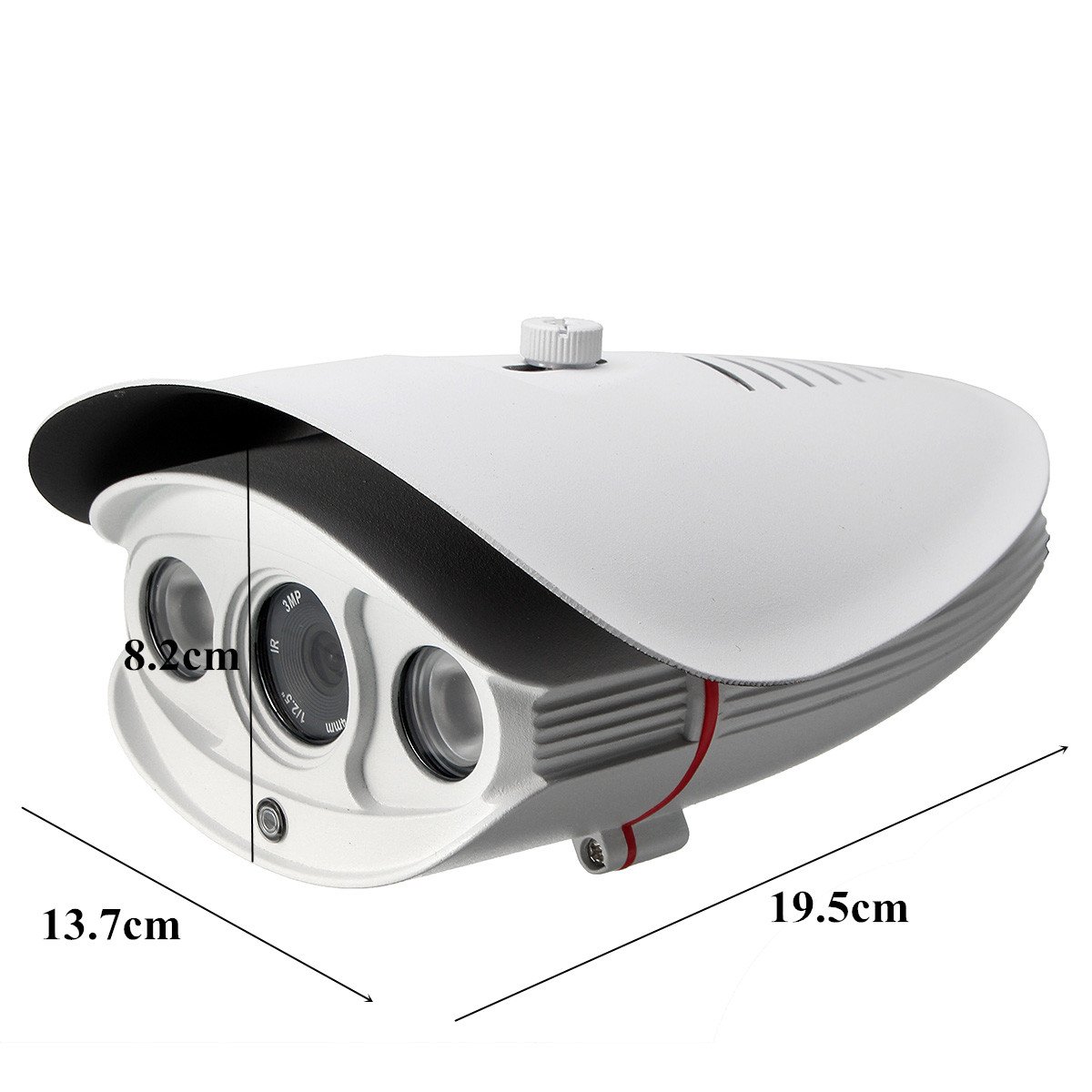 Aluminum Waterproof 1080P HD 12V Outdoor Camera Home Security Monitor IR Night Vision NTSC 8 Aluminum Waterproof 1080P HD 12V Outdoor Camera Home Security Monitor IR Night Vision NTSC - Image 8